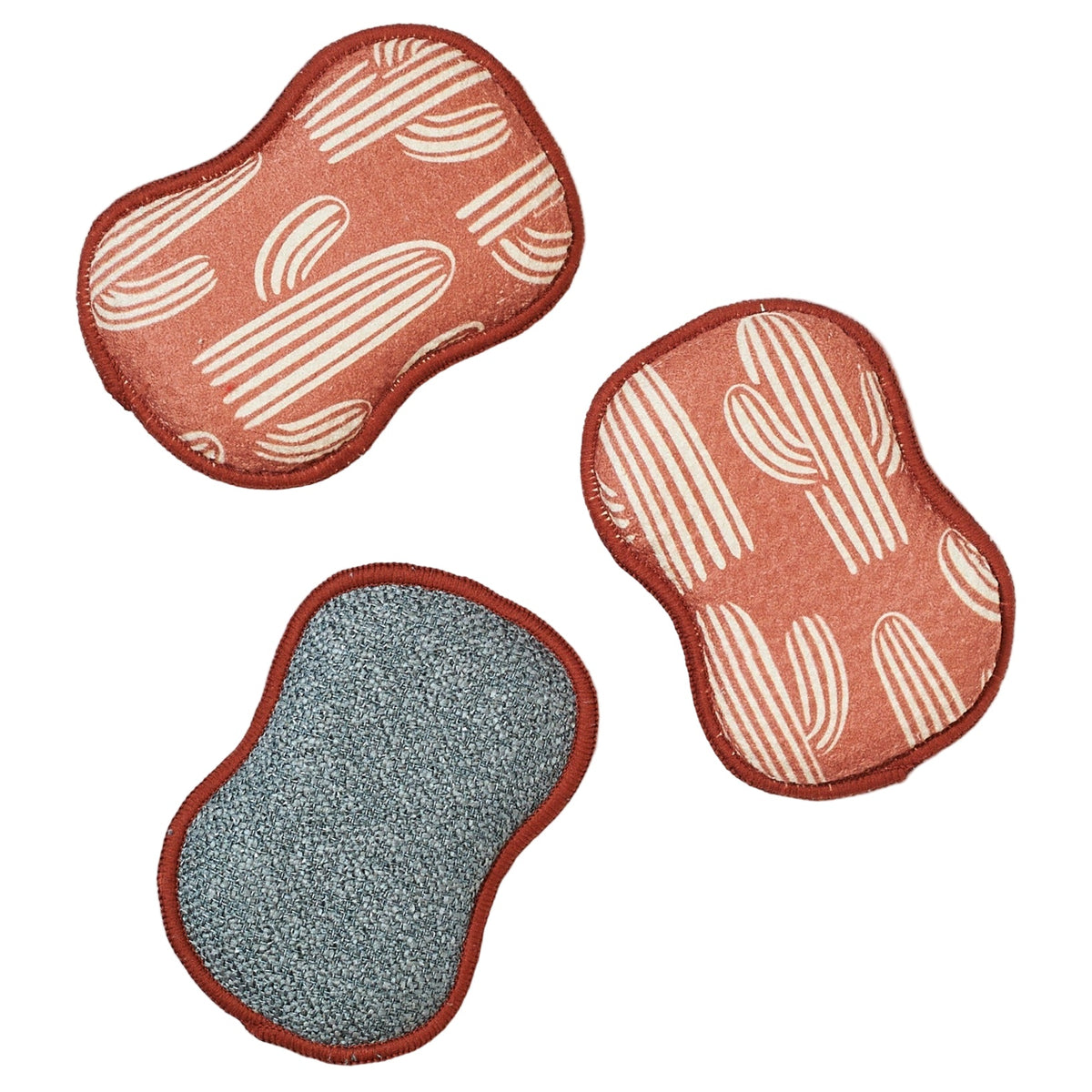 RE:usable Sponges (Set of 3) - Signature Collection Cacti - Once Again Home Co.