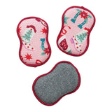RE:usable Sponges (Set of 3) - Signature Cowgirl Christmas - Once Again Home Co.