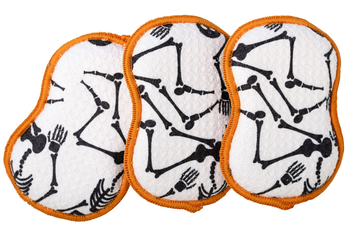 RE:usable Sponges (Set of 3) - Skeleton - Once Again Home Co.