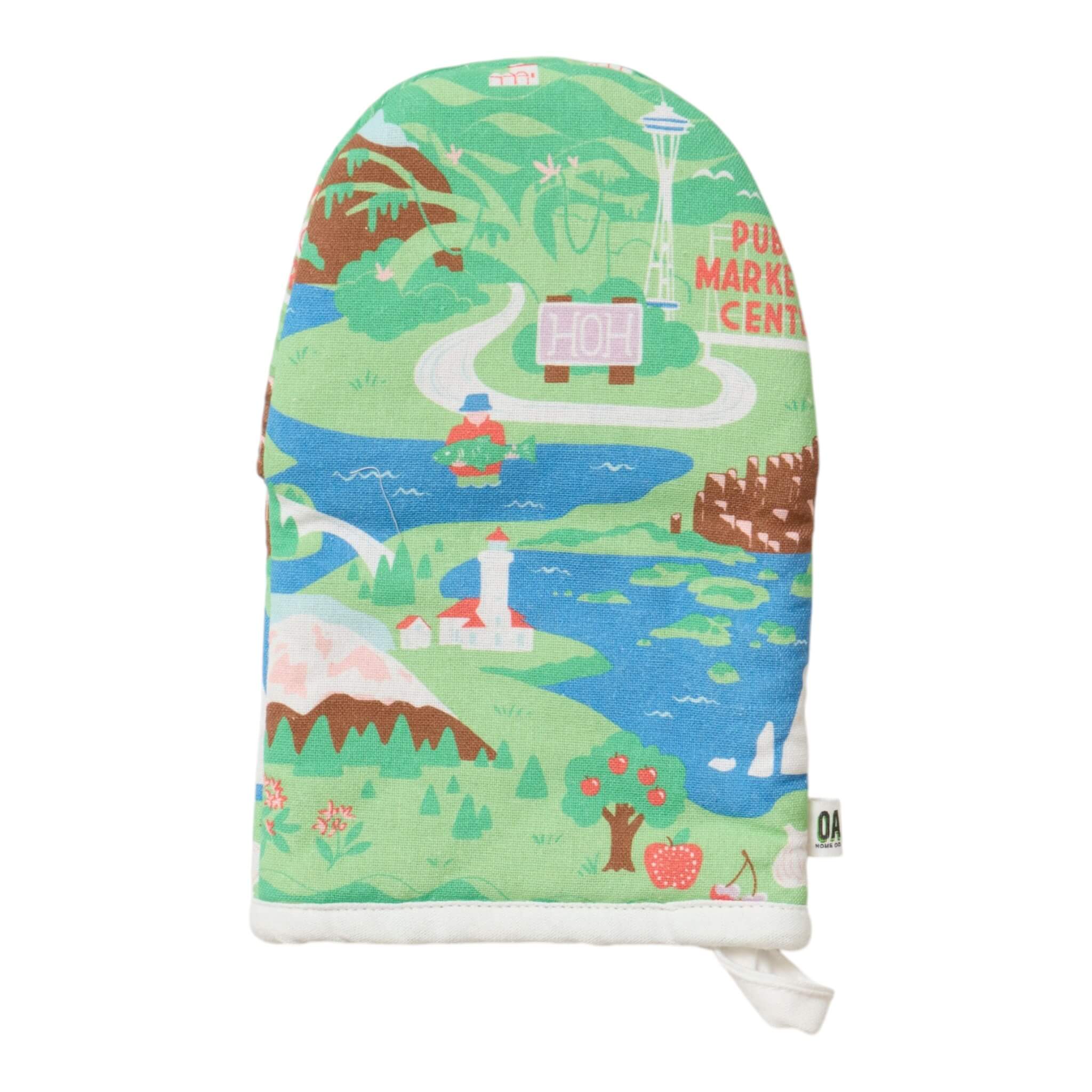 Washington re:heat Oven Mitt - Set of 2 - Once Again Home Co.