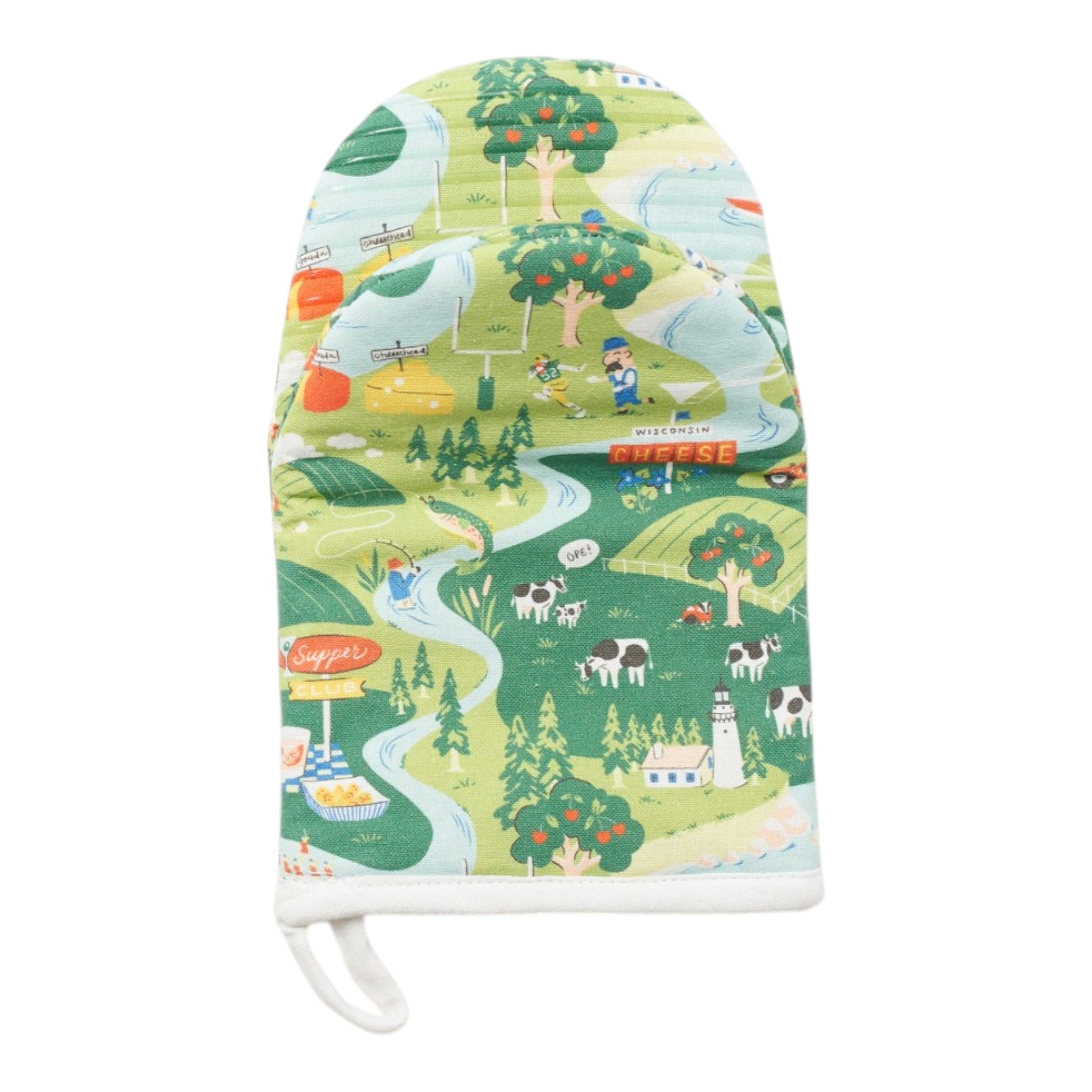 Wisconsin re:heat Oven Mitt - Set of 2 - Once Again Home Co.