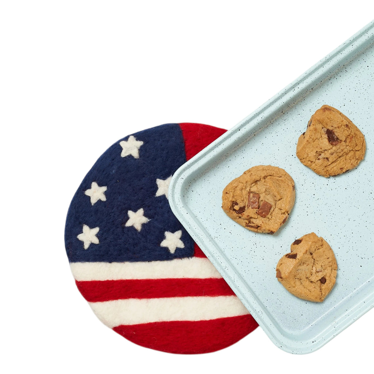 Wool Trivet - Americana - Once Again Home Co.