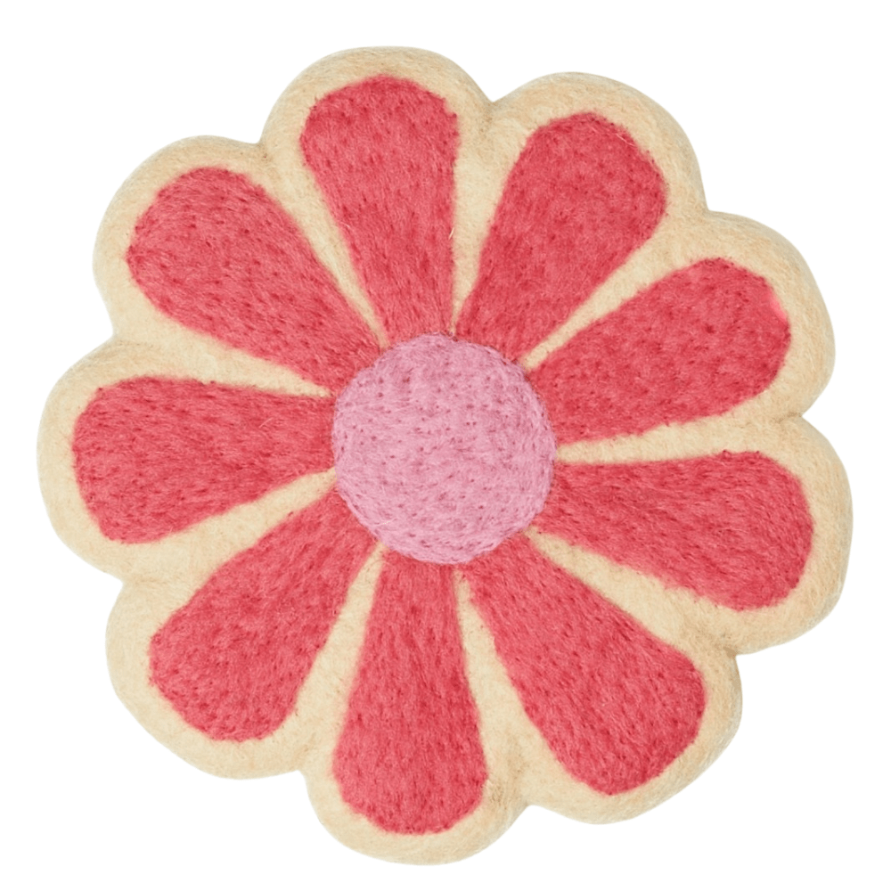 Wool Trivet - Flower - Once Again Home Co.