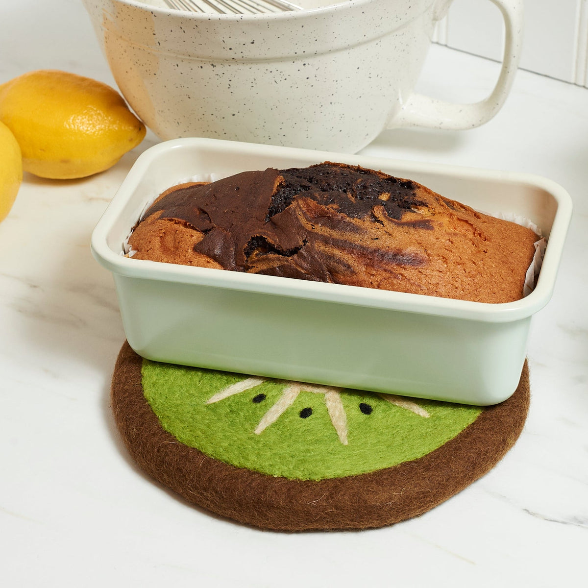 Wool Trivet - Kiwi - Once Again Home Co.