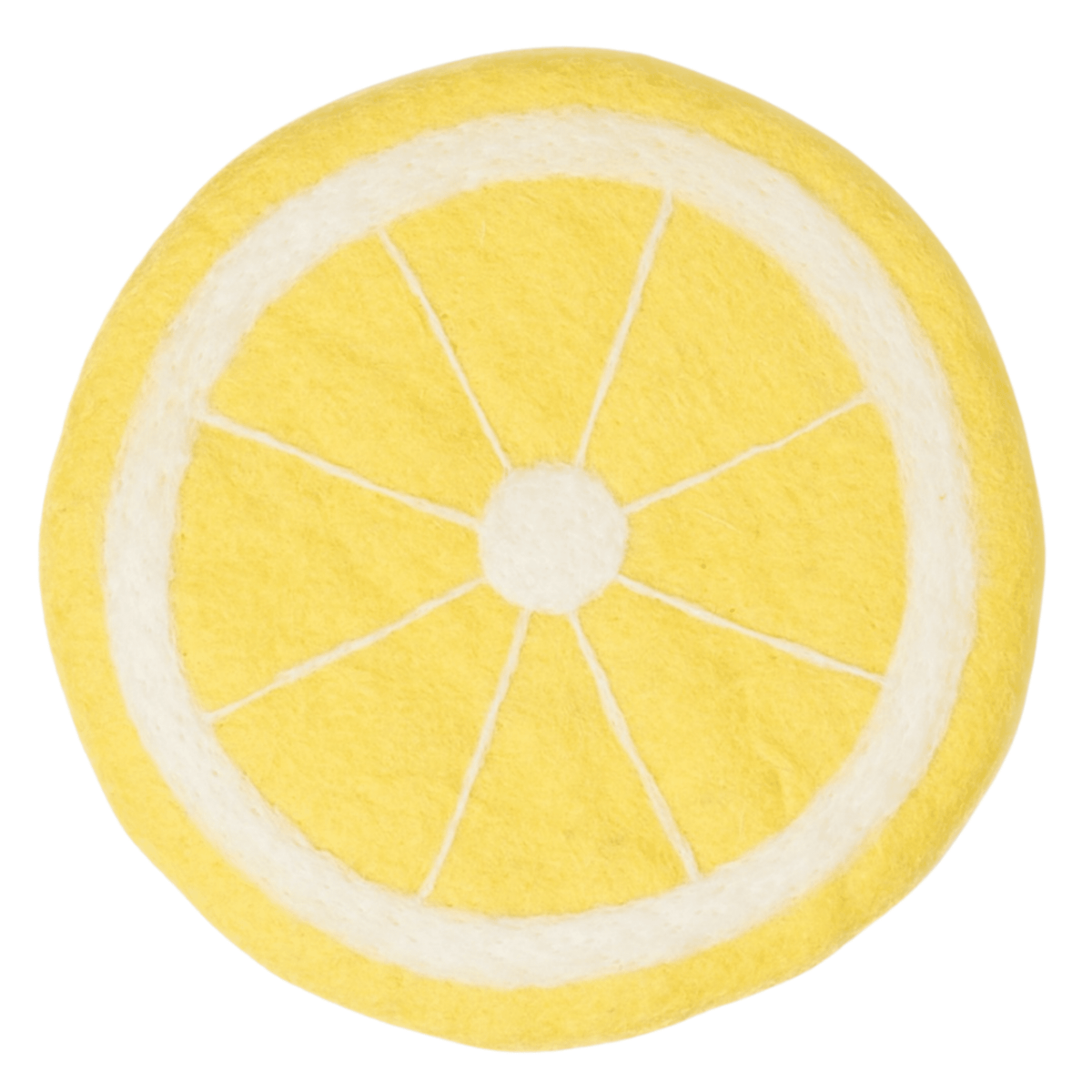Wool Trivet - Lemon - Once Again Home Co.