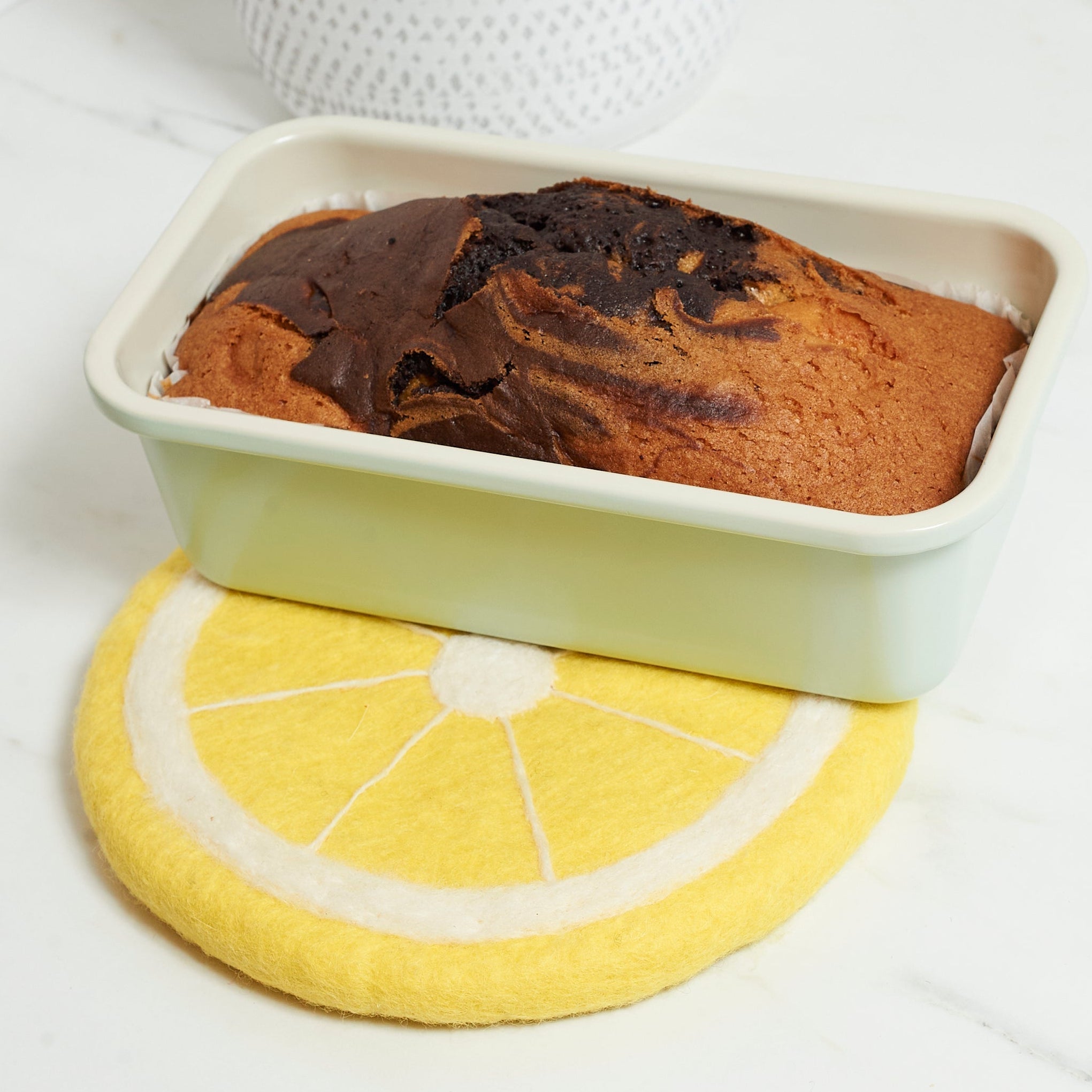 Wool Trivet - Lemon - Once Again Home Co.