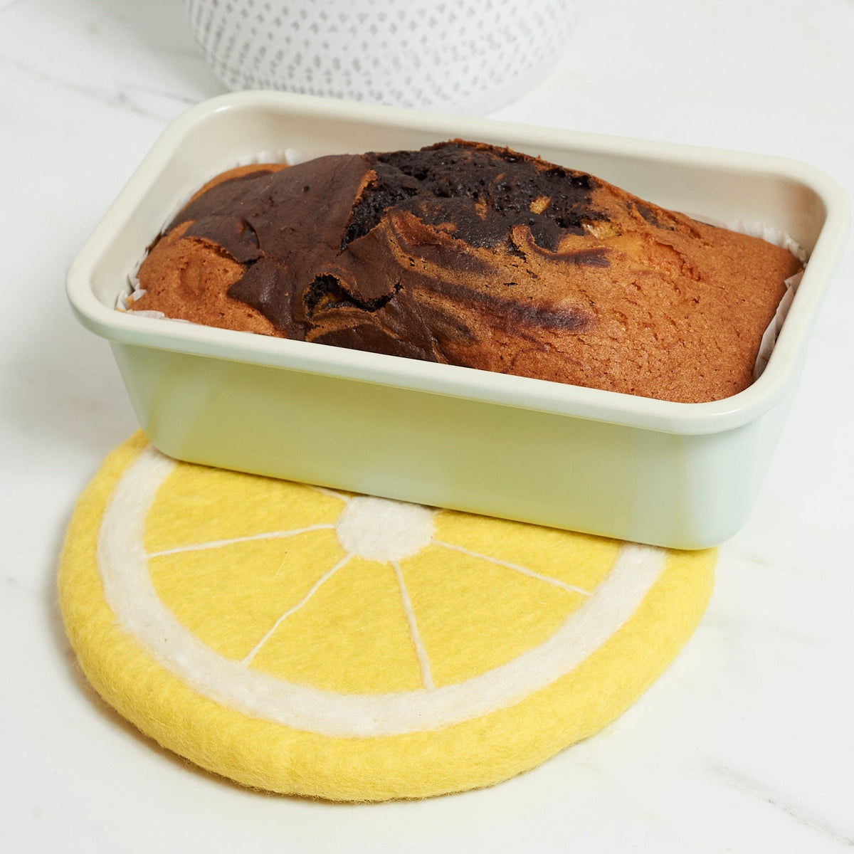 Wool Trivet - Lemon - Once Again Home Co.