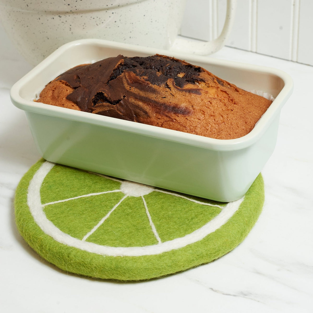 Wool Trivet - Lime - Once Again Home Co.