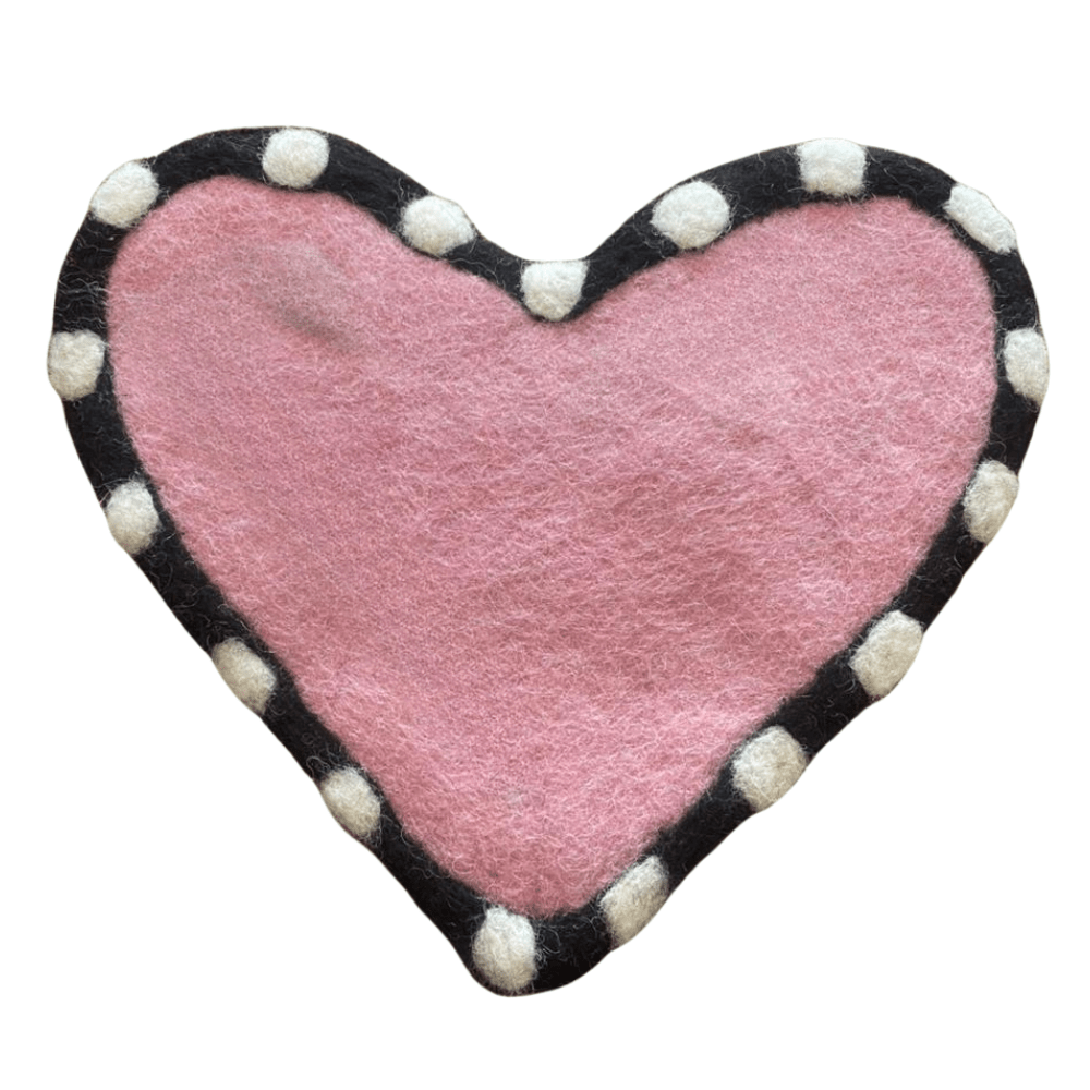 Wool Trivet - Mary Engelbreit Heart - Once Again Home Co.