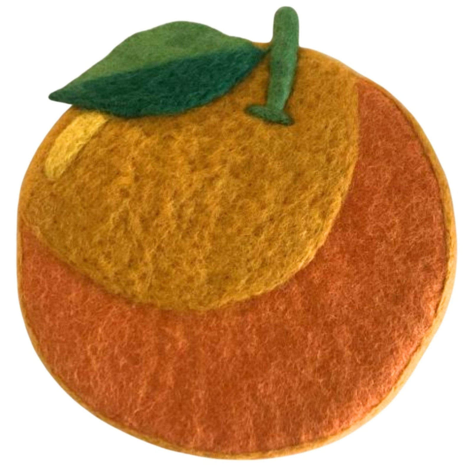 Wool Trivet - Orange - Once Again Home Co.