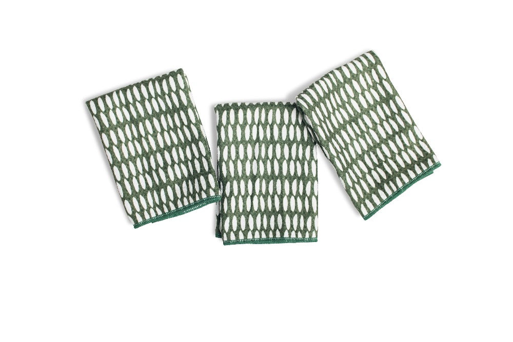 Mighty Mini Towel set of 3 Beans | No More Paper Towels, Reusable &amp; Durable | Once Again Home Co.