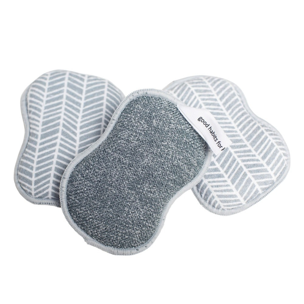 Ready, Set, Go Biggie Bundle - Branches Grey Sponges &amp; Scouring Pads Once Again Home Co.   