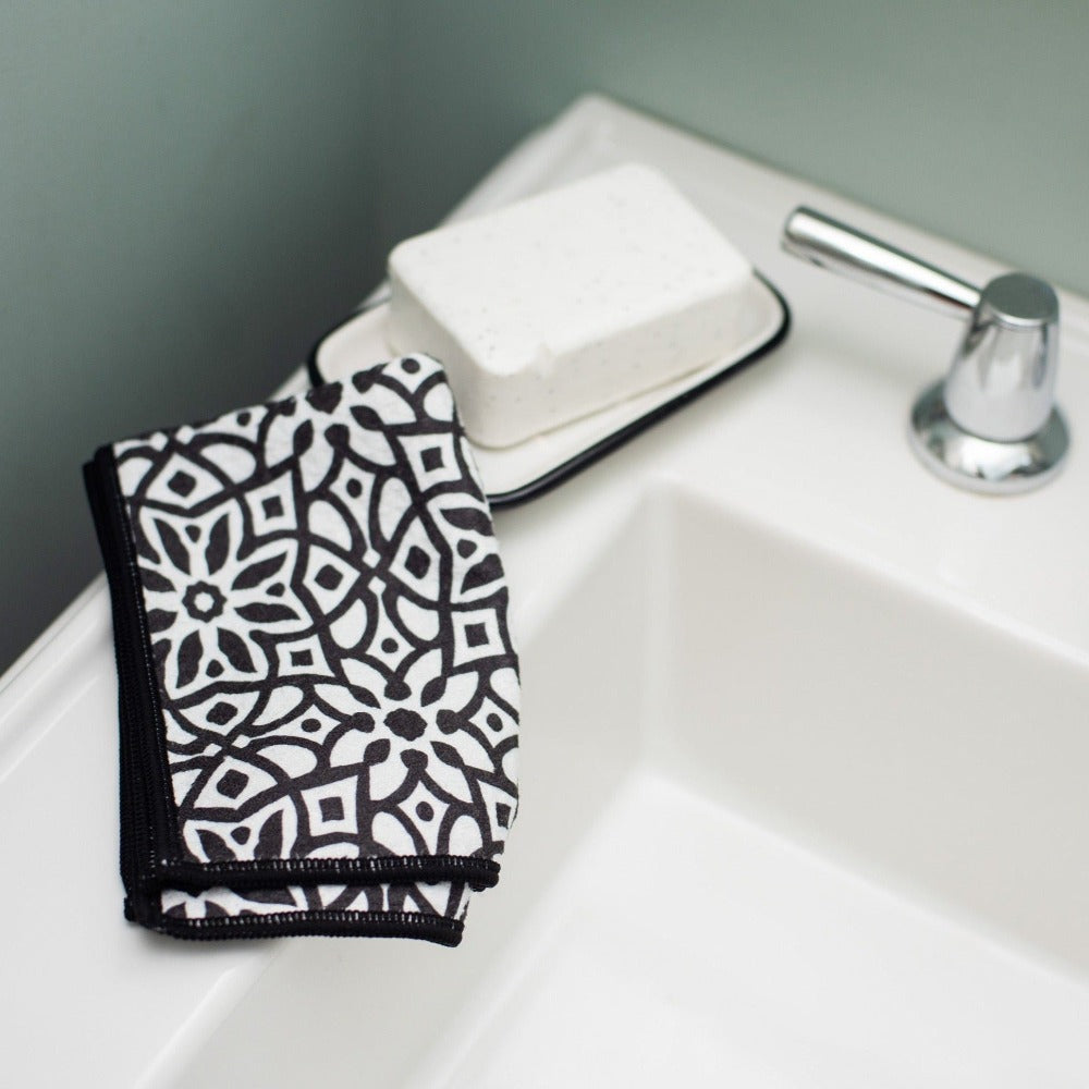 Mighty Mini Towel (Set of 3) - Moroccan Tile kitchen towels Once Again Home Co.   