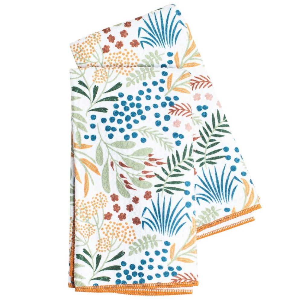 Biggie Towel (set of 2) Inca Floral Table Linens Once Again Home Co. Gold  
