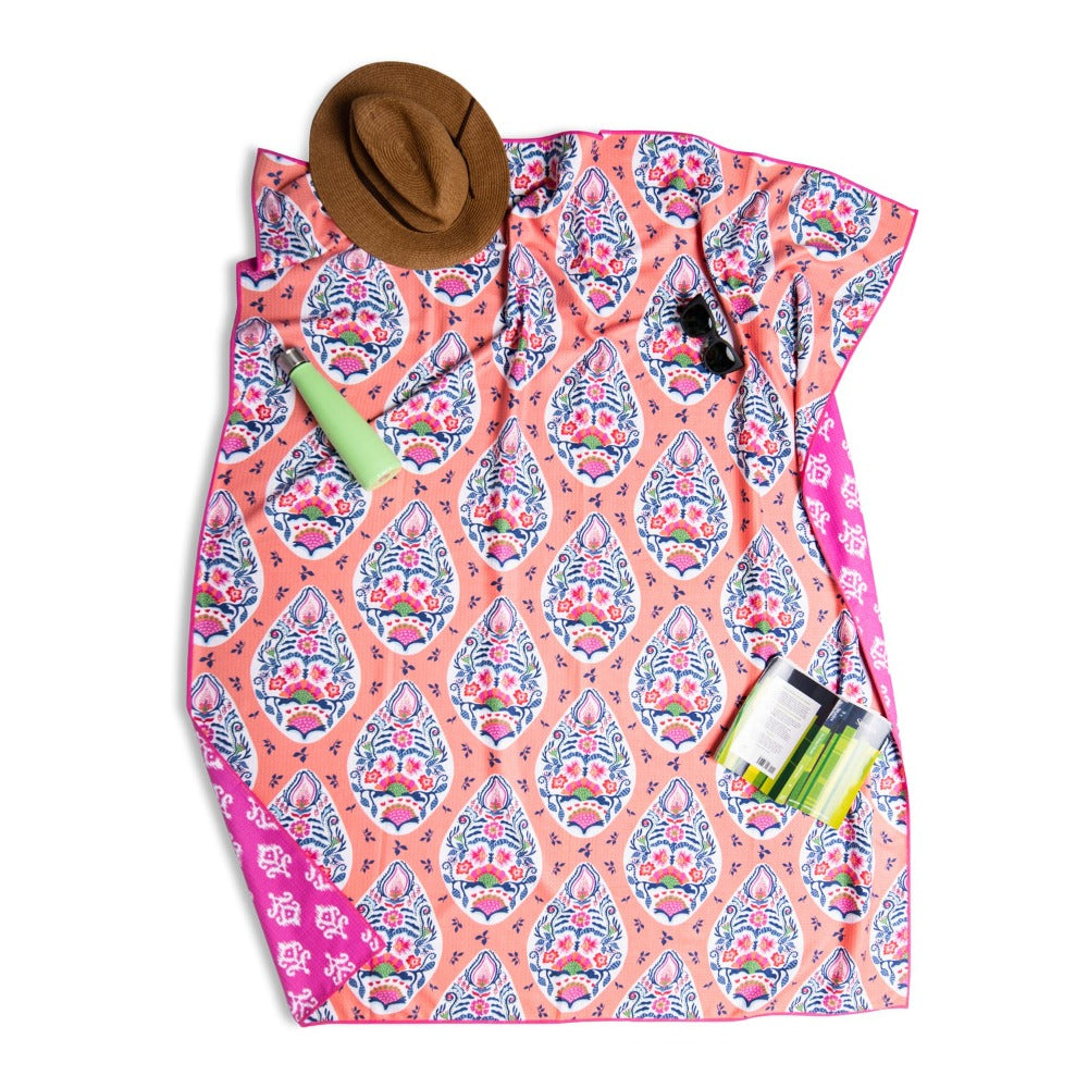 Go Anywhere Blanket in Global Drop | Beach Blanket, Picnic Blanket, Travel Blanket | Once Again Home Co.
