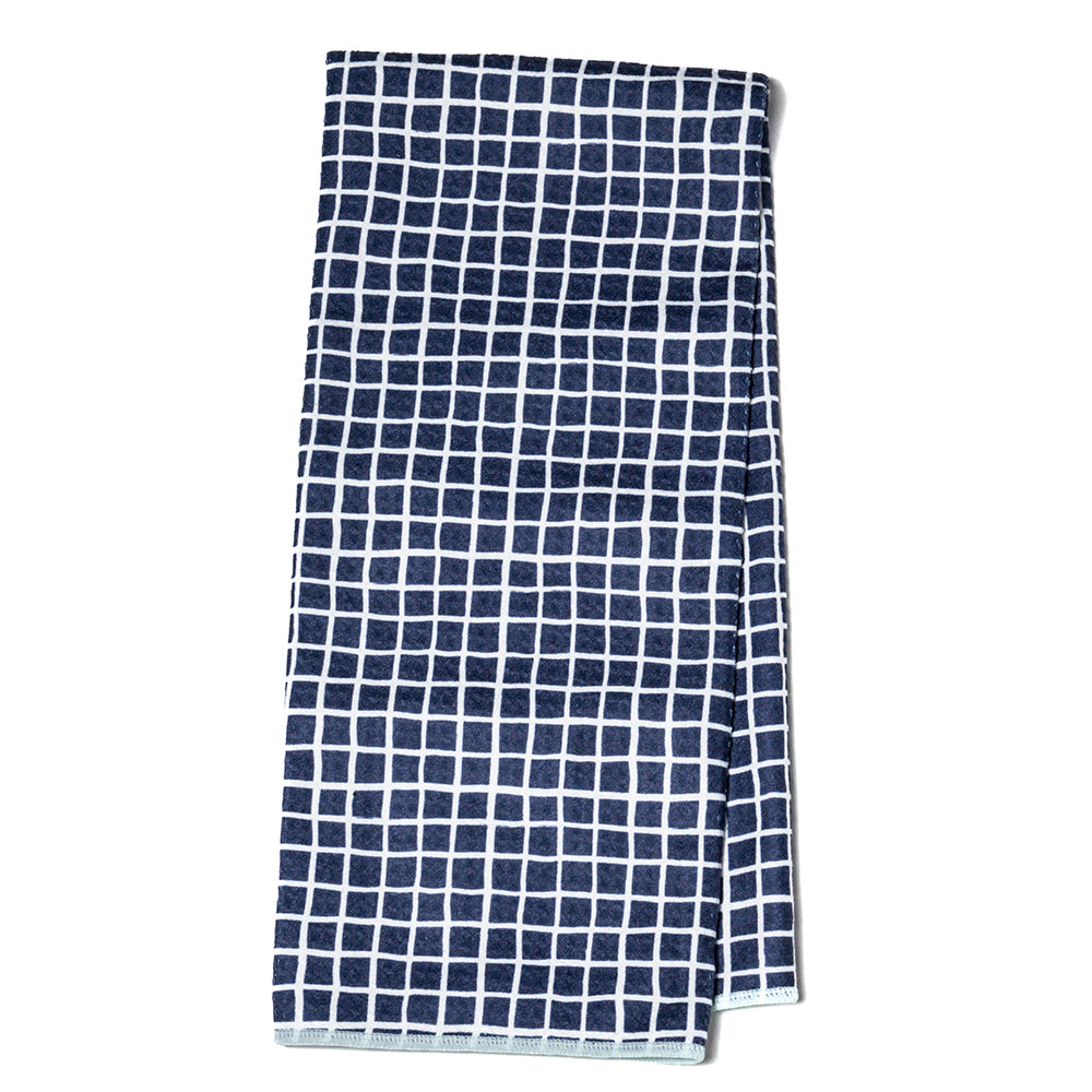 Anywhere Towel - Graph in Navy