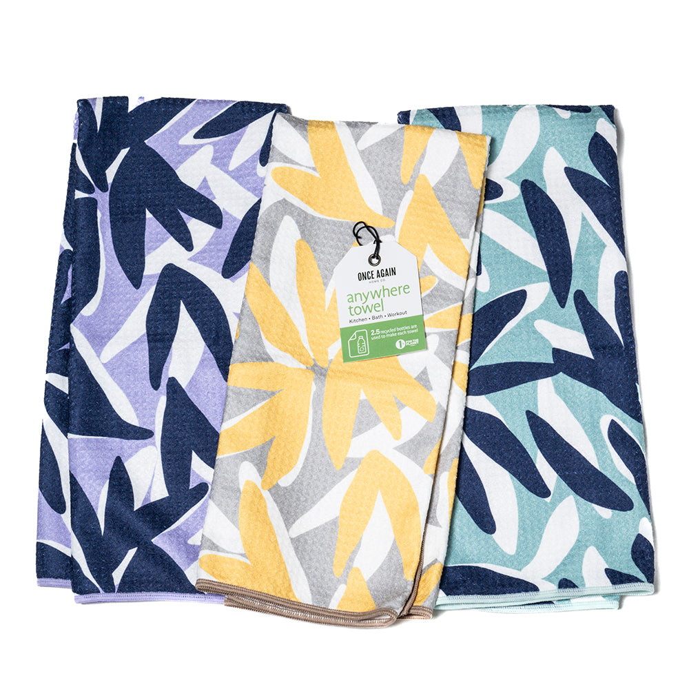 Assorted Anywhere Towel - JAPONICA AT 12 Kitchen Towels Once Again Home Co.   