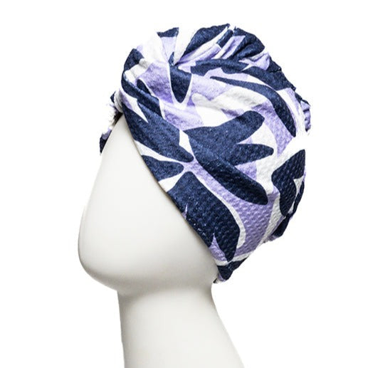 Hair Towel Wrap - Japonica in Lilac Hair Care Wraps Once Again Home Co. Lilac  